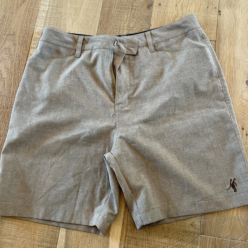 Toes on the nose khaki shorts